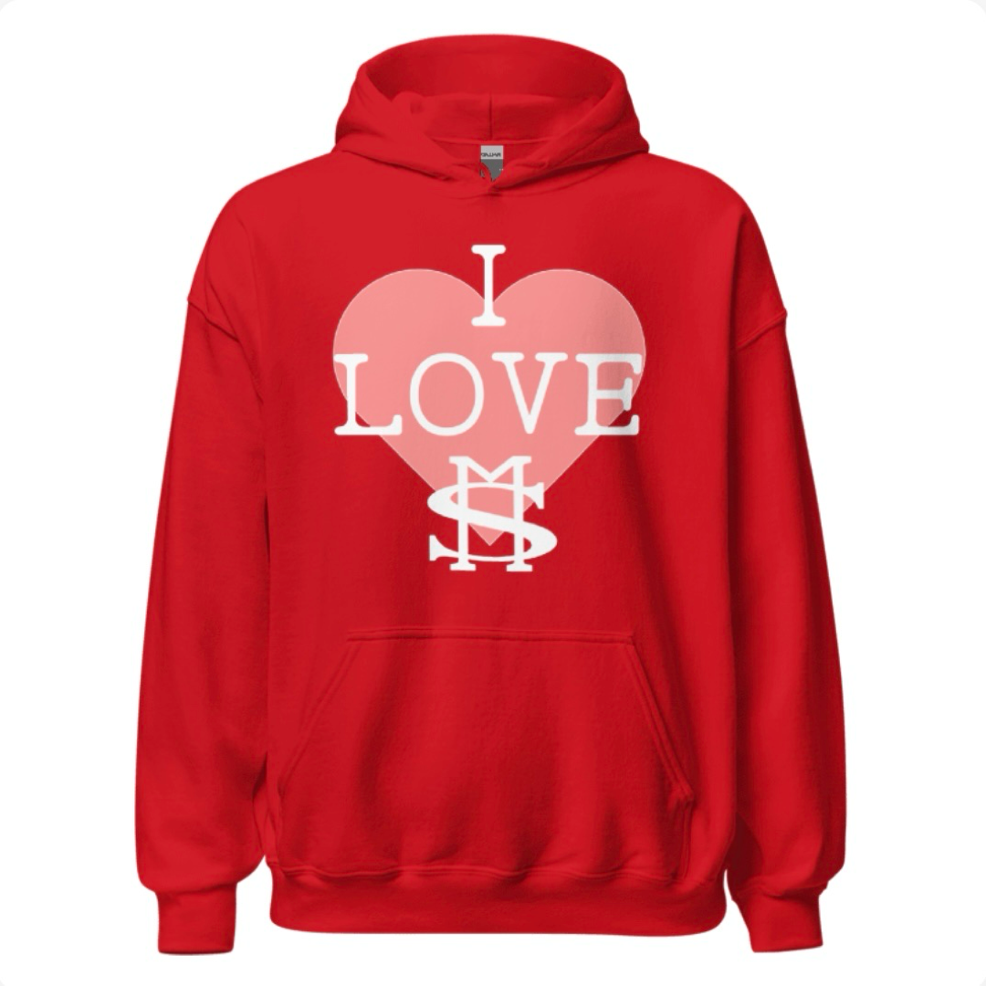 Red Sovereign Master Valentine hoodie
