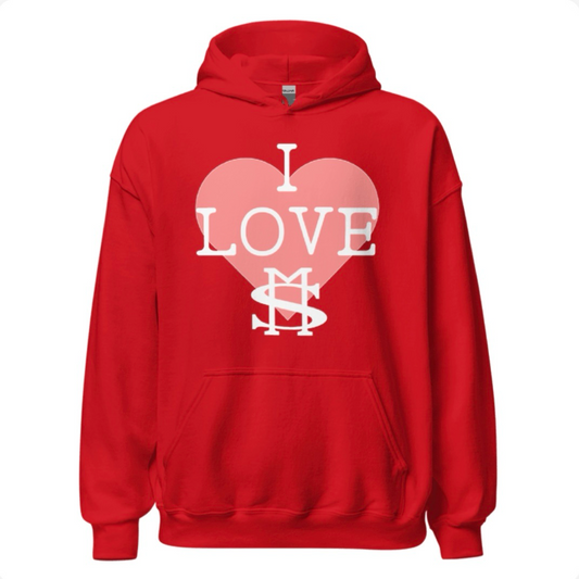 Red Sovereign Master Valentine hoodie
